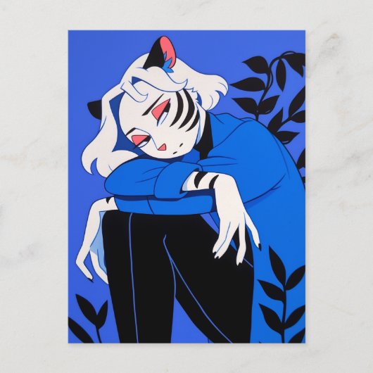 タイガー・ウーマン ポストカード (正面)