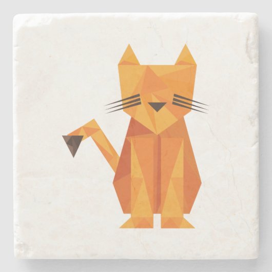 タイガー・オラガミ ストーンコースター (正面)