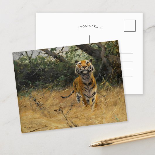 タイガー・オン・ザ・ウォッチ | ウィルヘルムクハルト ポストカード