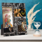 タイガー&カップルアートプリント フォトプラーク (側面)