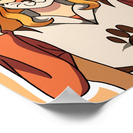 タイガー・ガール ポスター (角)