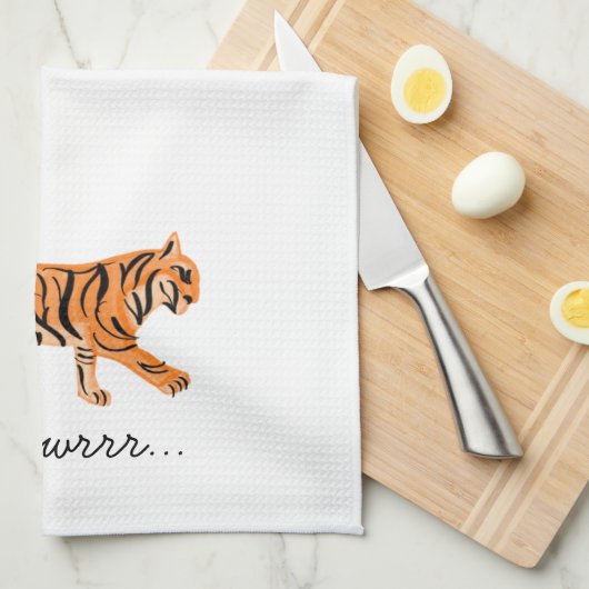 タイガー キッチンタオル (四つ折り)