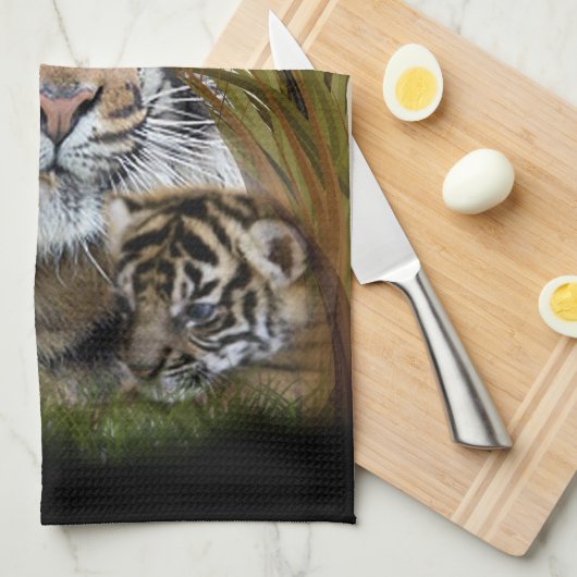 タイガー キッチンタオル (四つ折り)