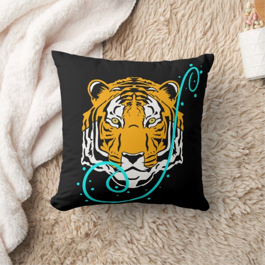 タイガー クッション (ブランケット)