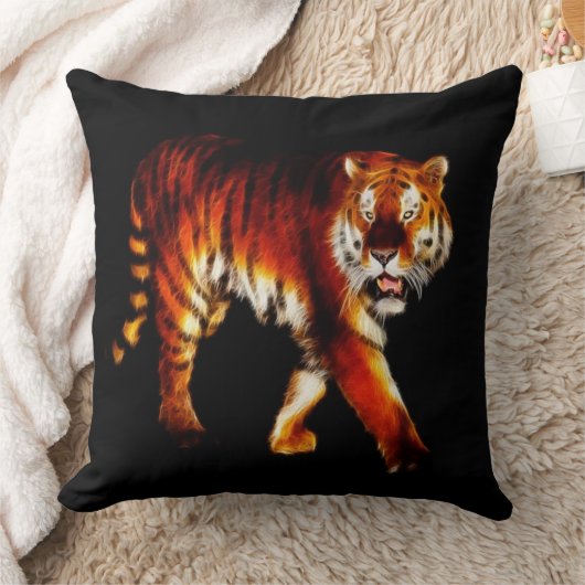 タイガー クッション (ブランケット)