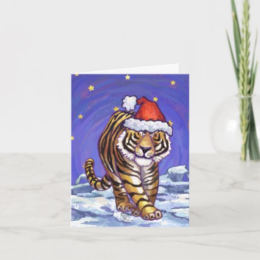 タイガー・クリスマス シーズンカード (正面)