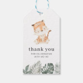 タイガー・グリーンリーありがとう ギフトタグ (正面)