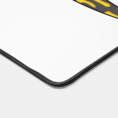 タイガー・サラマンダー漫画イラストレーション デスクマット (コーナー)