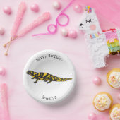 タイガー・サラマンダー漫画イラストレーション ペーパーボウル (パーティー)