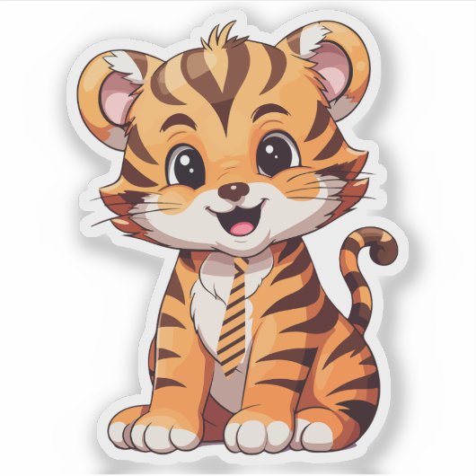 「タイガー」 シール (正面)