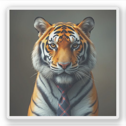 「タイガー」 シール (正面)