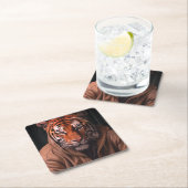 タイガー スクエアペーパーコースター (インサイチュ)