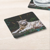 タイガー スクエアペーパーコースター (アングル)