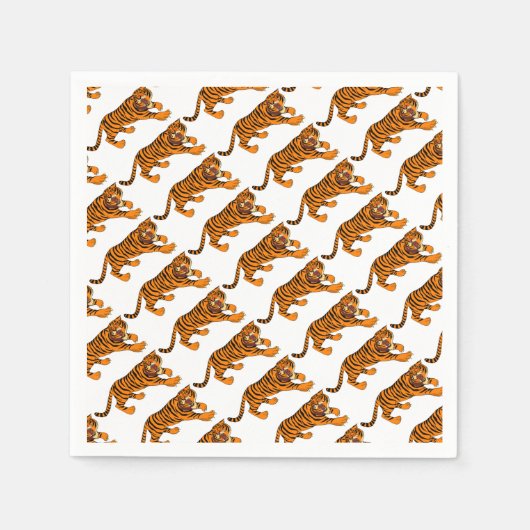 タイガー スタンダードカクテルナプキン (正面)