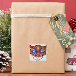 タイガー・スティッカー スクエアシール