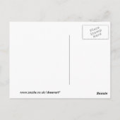 タイガー・スリーピング？ ポストカード (裏面)