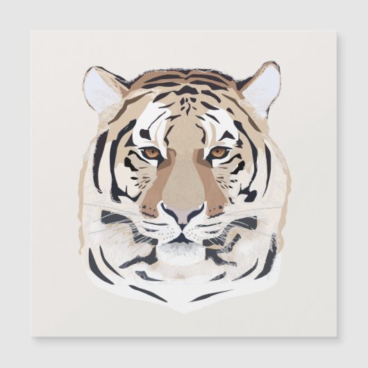 タイガー、タイガー顔、2022年のシンボル (正面)