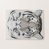 タイガー、タイガー顔、2022年のシンボル ジグソーパズル (横)