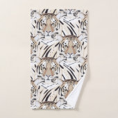 タイガー、タイガー顔、2022年のシンボル バスタオルセット (ハンドタオル)