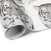 タイガー、タイガー顔、2022年マグカップのシンボル ラッピングペーパー (ロールコーナー)