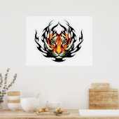 タイガー・タトゥー・ポスター ポスター (キッチン)