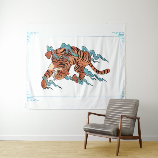 タイガー タペストリー (インサイチュ(横))