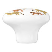 タイガー、チーター、ヒョウ セラミックノブ (側面)