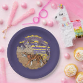 タイガー&ドラゴン ペーパープレート (パーティー)