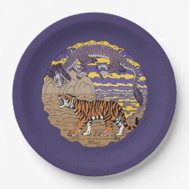 タイガー&ドラゴン ペーパープレート