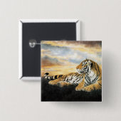 タイガー・ドーン 缶バッジ (正面&裏面)