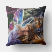 タイガー&バタフライ クッション (裏面)