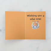 タイガー・バースデー・パーティー カード (内部)