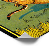 タイガー&ヒョウレスリング ポスター (角)