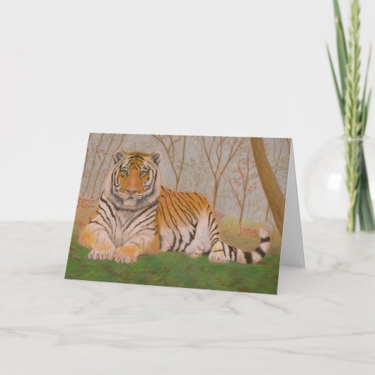 タイガー・ファーザー・デイ・カード カード (正面)