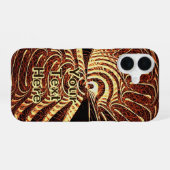 タイガー フィッシュ iPhone 16ケース (裏面横)