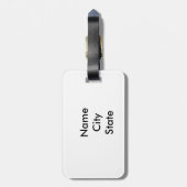 タイガー・フェアリー ラゲッジタグ (裏面縦)