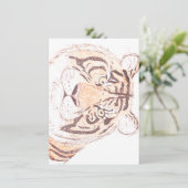 タイガー – フラットサンキューカード サンキューカード (スタンド正面)