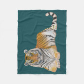 タイガー フリースブランケット (正面)