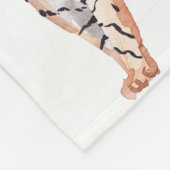 タイガー フリースブランケット (角)