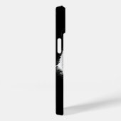 タイガー ブラック ホワイト Case-Mate iPhoneケース (裏面 / 右)