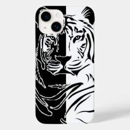 タイガー ブラック ホワイト Case-Mate iPhone 14ケース