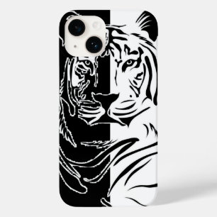 タイガー ブラック ホワイト Case-Mate iPhone 14ケース