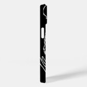 タイガー ブラック ホワイト Case-Mate iPhoneケース (裏面 / 右)