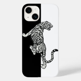 タイガー ブラック ホワイト Case-Mate iPhone 14ケース
