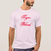 タイガー・ブラッド・チャーリー・シェーン Tシャツ (正面)