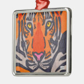 タイガー – プレミアムオーナメント メタルオーナメント (左)