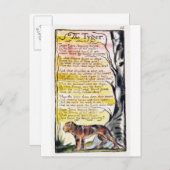 「タイガー」、プレート36 (Bentley 42) ポストカード (正面/裏面)