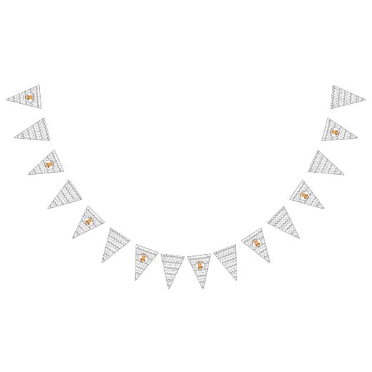 タイガー・ベビー・シャワー バンティングフラッグ (全)