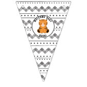 タイガー・ベビー・シャワー バンティングフラッグ (第1の旗)