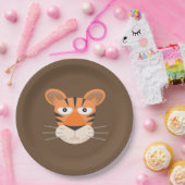 タイガー ペーパープレート (パーティー)